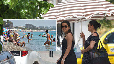 O kentimiz dün 41 dereceydi... Bugün 43.7 oldu!