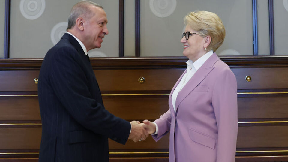 Cumhurbaşkanı Erdoğan, Akşener ile görüştü