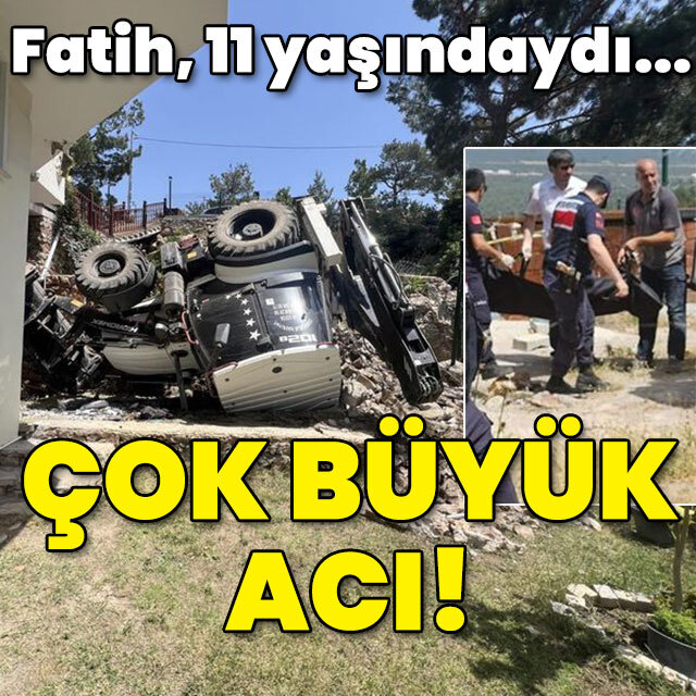 Fatih 11 yaşındaydı... Çok büyük acı!