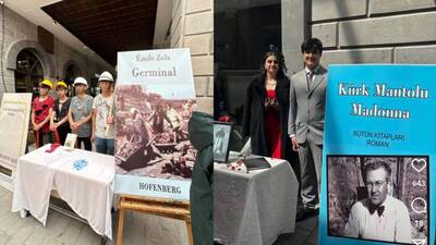 Roman karakteri, liselilerle hayat buldu