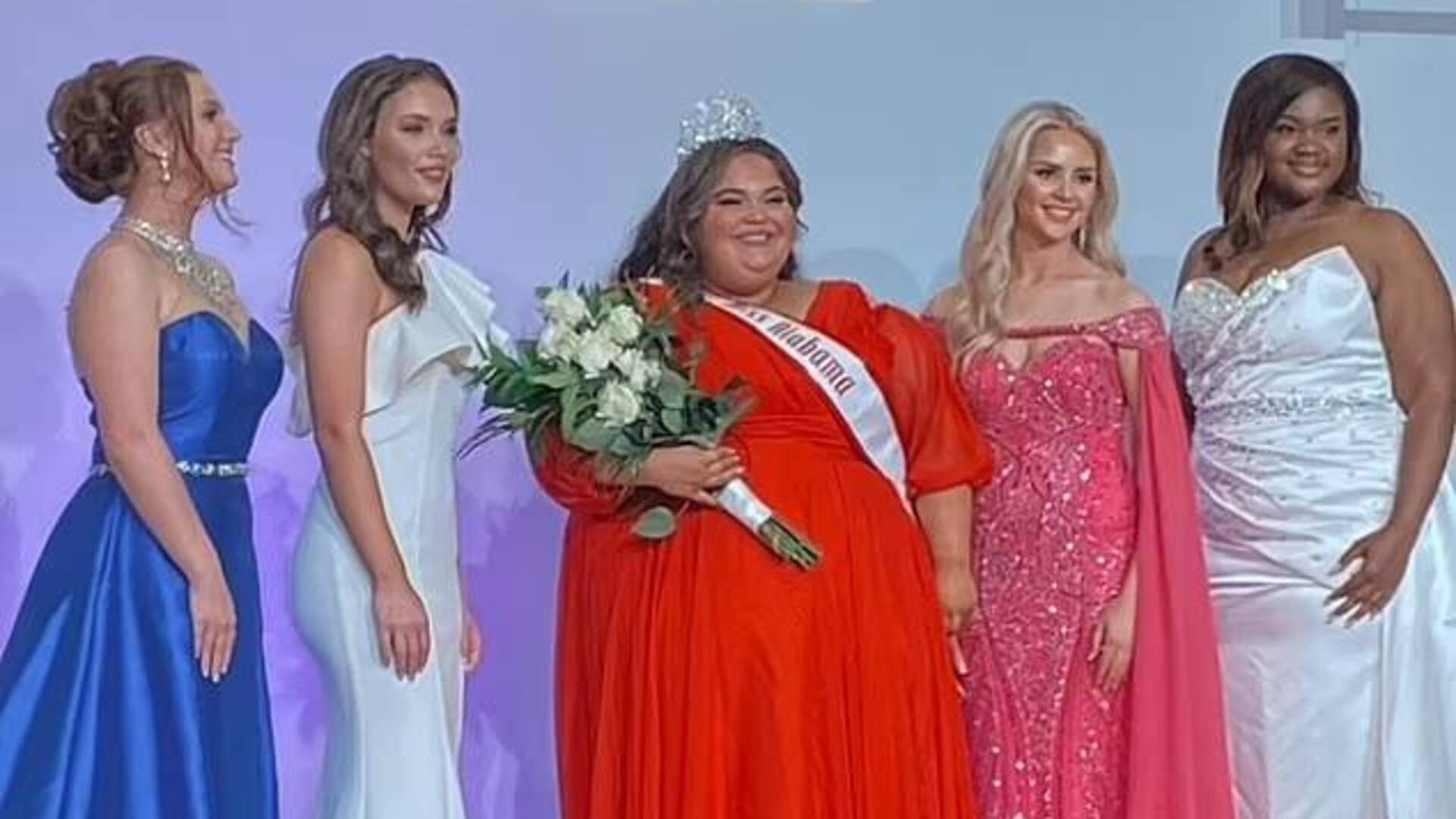 'Büyük beden kadın' Miss Alabama güzeli seçildi