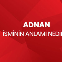 Adnan isminin anlamı nedir?