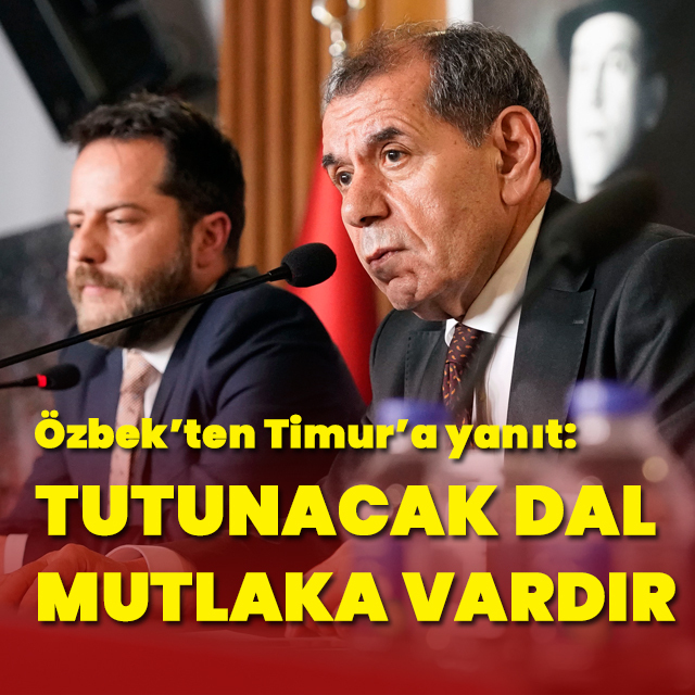 Erden Timur'a yanıt!