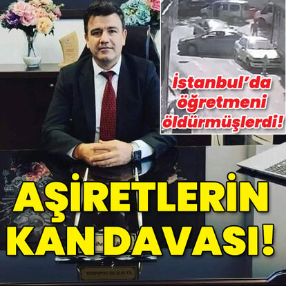 Öğretmene kan davası kurşunu!