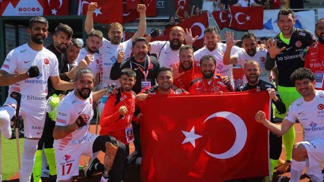 Ampute Milliler finalde!