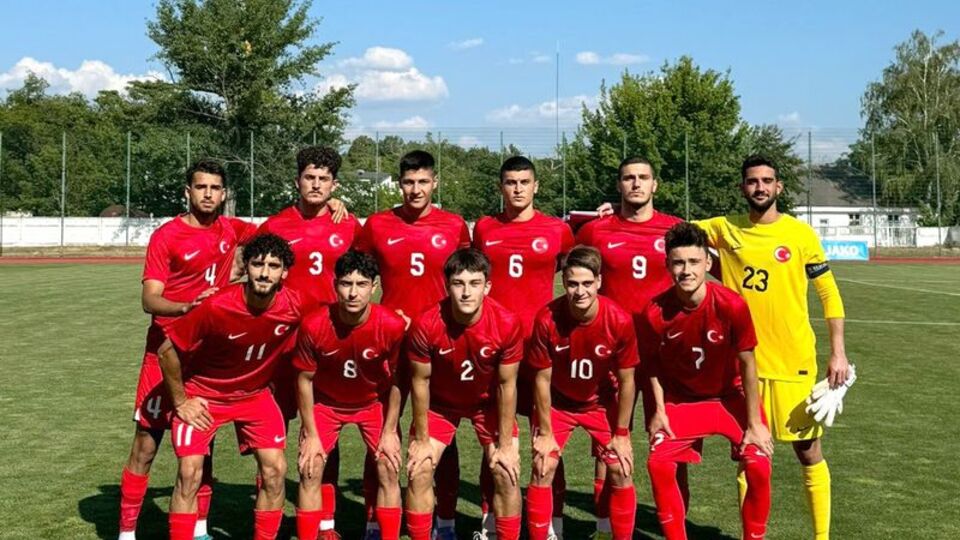 U19 Milli Takımı gol oldu yağdı!