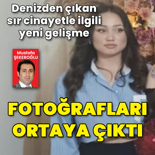 Denizden çıkan sır cinayetle ilgili yeni gelişme