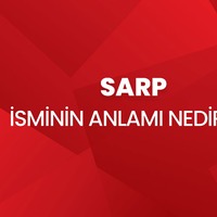 Sarp isminin anlamı nedir?