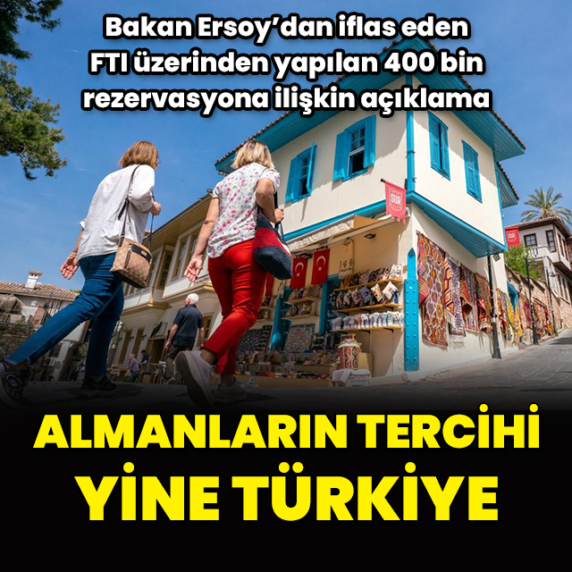 Bakan Ersoy'dan FTI açıklaması
