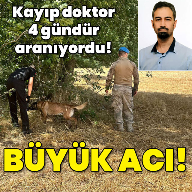 4 gündür aranıyordu! Kayıp doktor, ölü bulundu!