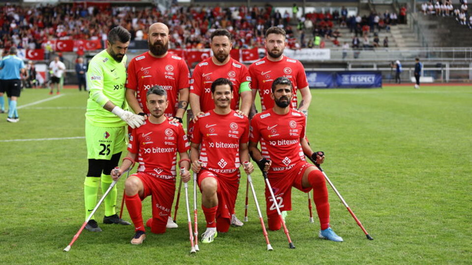 Ampute Milliler Avrupa şampiyonu!