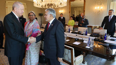 D-8 Bakanlarını kabul etti