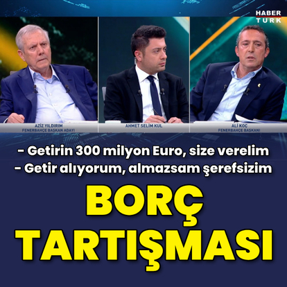 Tarihi yayında borç tartışması