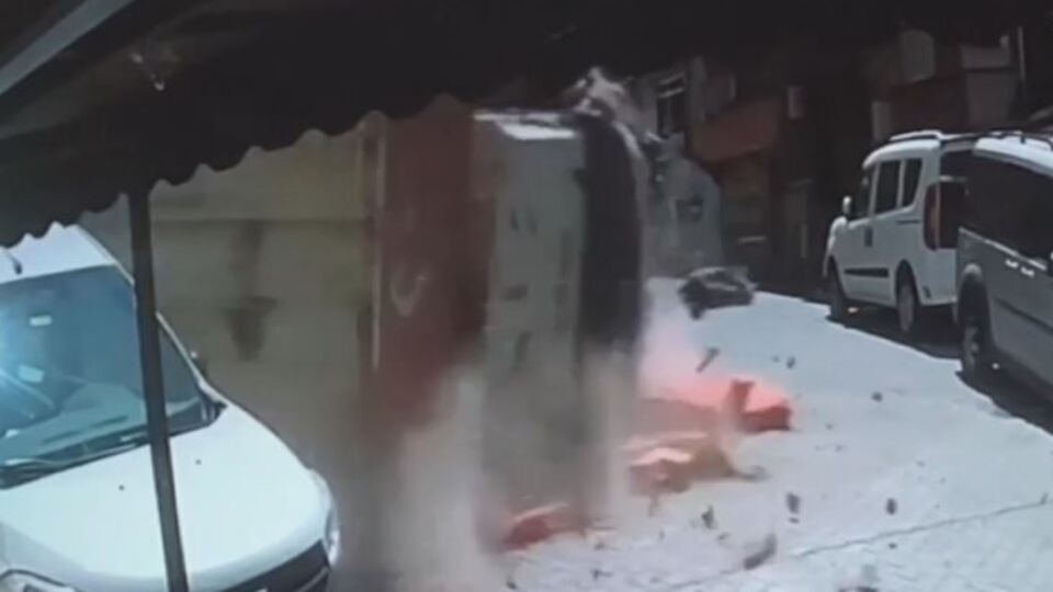 Şişli'de faciadan dönüldü