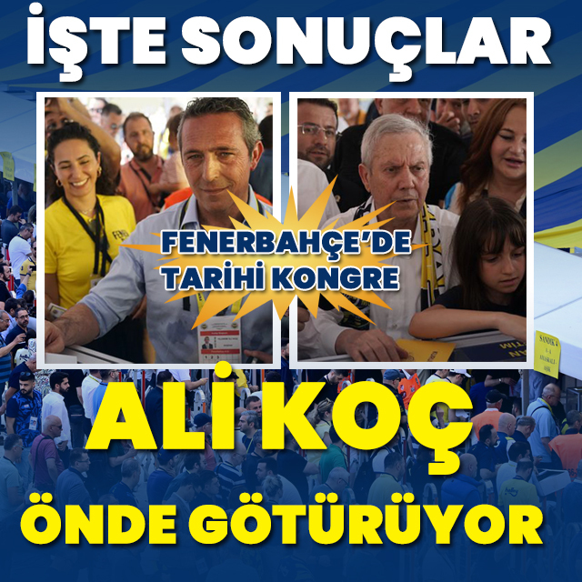 İşte ilk sonuçlar!