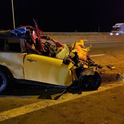 Anadolu Otoyolu'nda feci kaza kamerada: 1 ölü