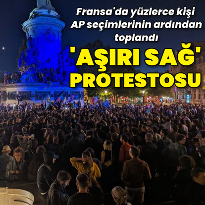 Sandıktan aşırı sağ çıktı: Yüzlerce kişi protesto için toplandı!