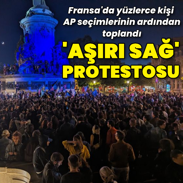 Sandıktan aşırı sağ çıktı: Yüzlerce kişi protesto için toplandı!