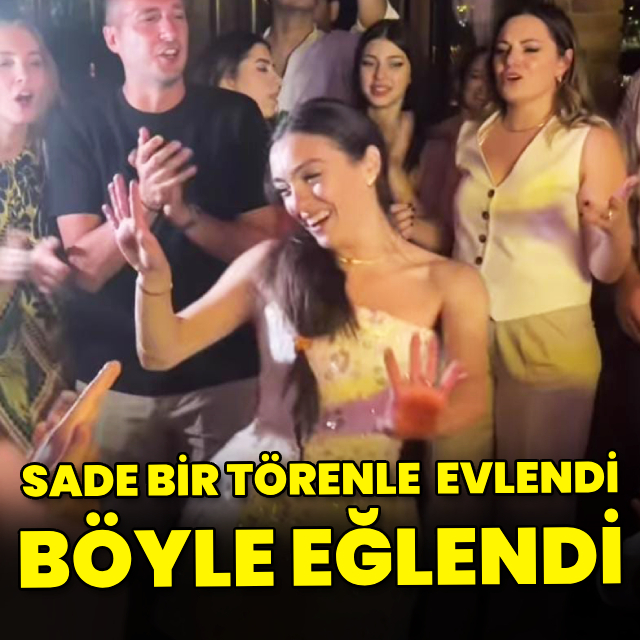 Böyle eğlendi