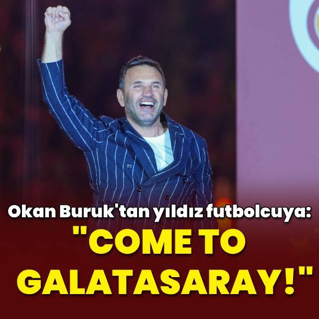 Okan Buruk'tan flaş açıklamalar!