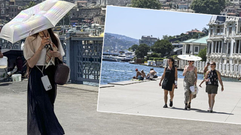 AKOM'dan İstanbul için yüksek sıcaklık uyarısı!