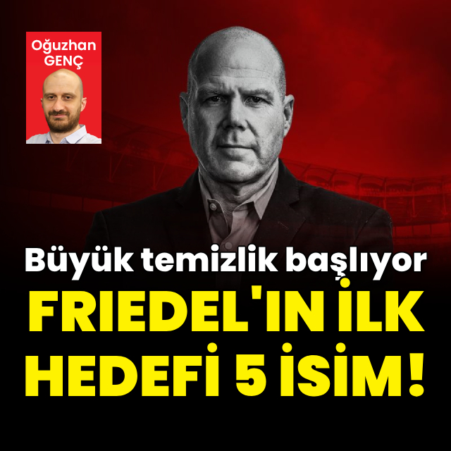 Brad Friedel'ın ilk hedefi 5 isim!