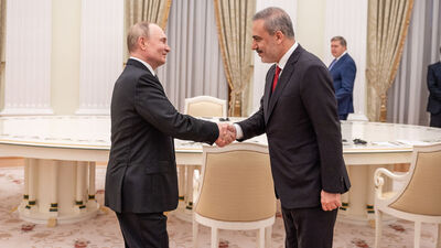 Bakan Fidan, Putin'le görüştü