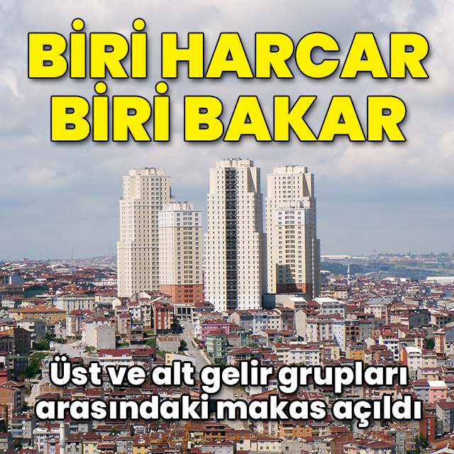 Biri harcar biri bakar