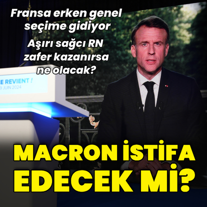 Macron istifa edecek mi?
