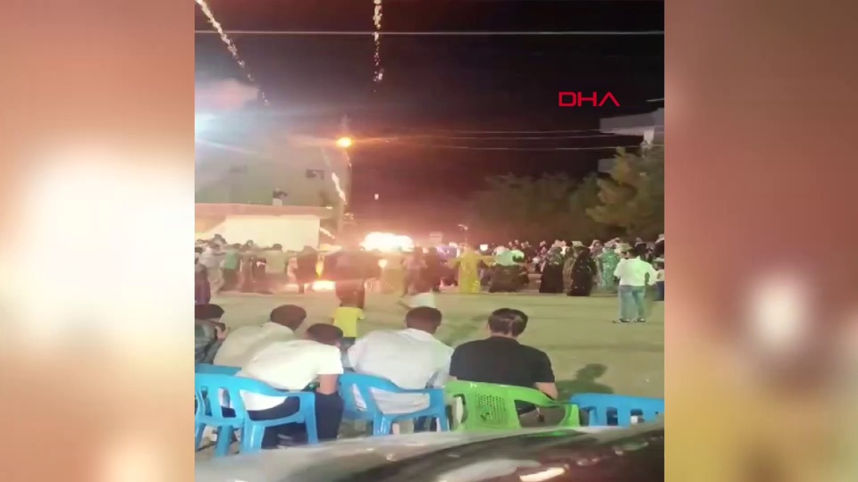 Düğündeki facianın görüntüsü ortaya çıktı!