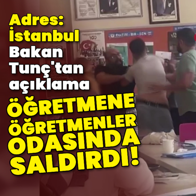 Ümraniye'de öğretmene saldıran şüpheli yakalandı!