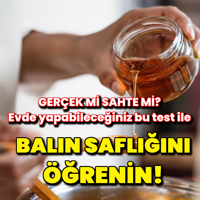 Evde yapabileceğiniz bu test ile balın saflığını öğrenin!