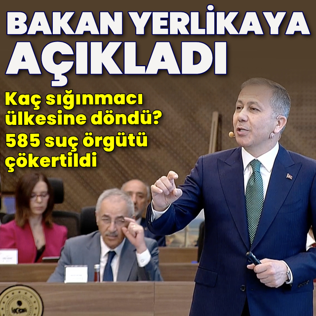 "1 yılda 585 suç çetesi çökertildi"