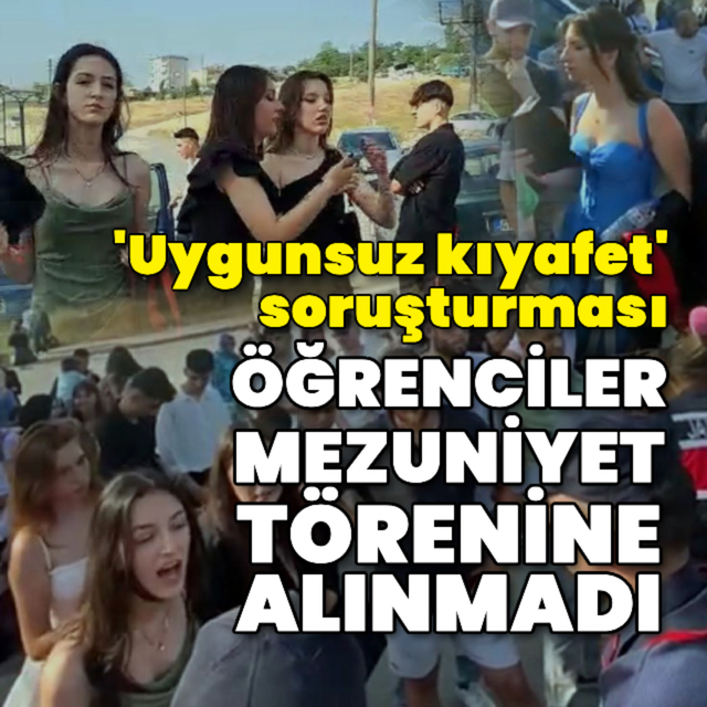 'Uygunsuz kıyafet' soruşturması