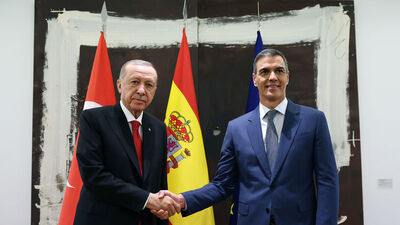 Cumhurbaşkanı Erdoğan İspanya'da