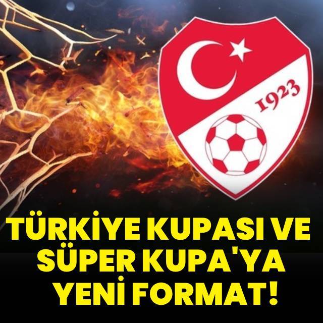 İki kupaya yeni format!