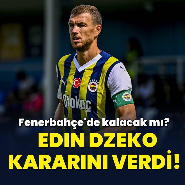 Edin Dzeko kararını verdi!