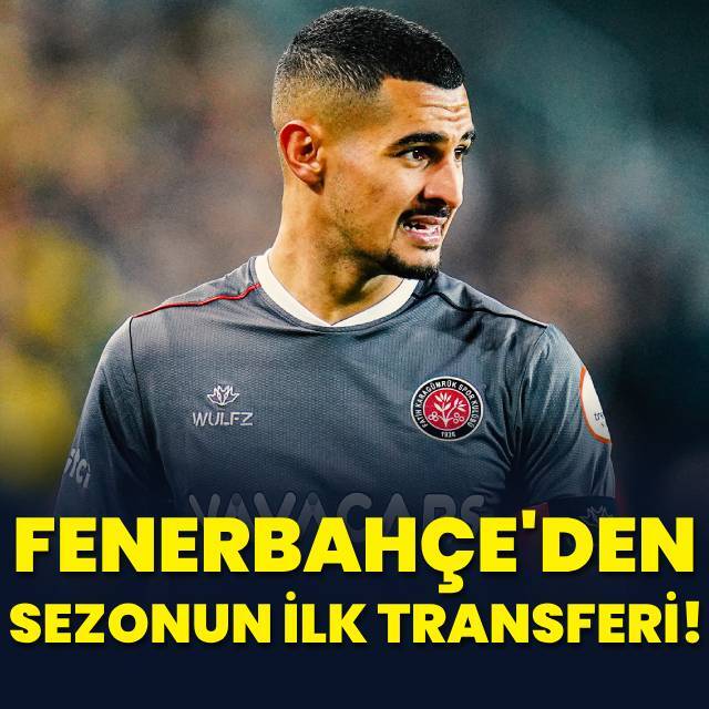 Fenerbahçe'de sezonun ilk transferi!