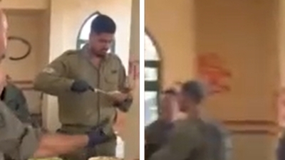 İsrail askerleri camiyi mutfak olarak kullanıyor