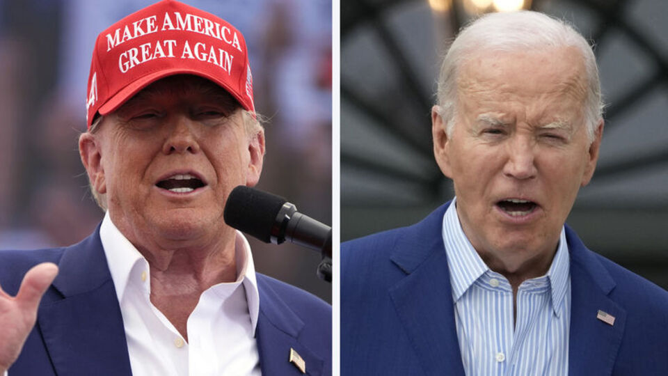 Trump, Biden'ın önünde