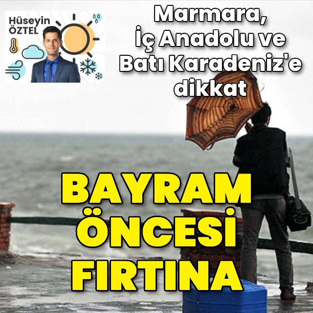 Kuvvetli yağışlara dikkat