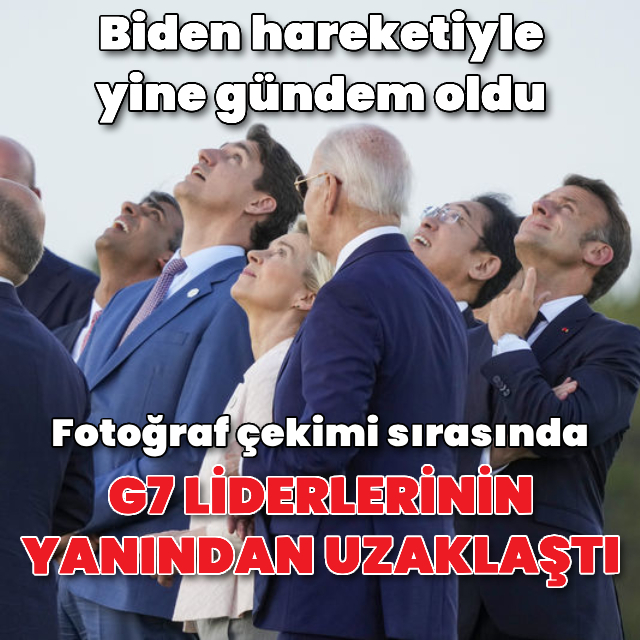 Biden'ın hareketi gündem oldu