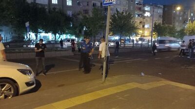 Otobüsün çarptığı kadının öldüğü kaza kamerada