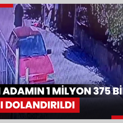 Başkomiser Volkan yalanına inanan yaşlı adamın 1 milyon 375 bin lirası dolandırıldı