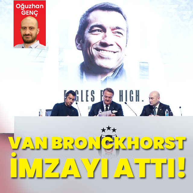 Van Bronckhorst imzayı attı!