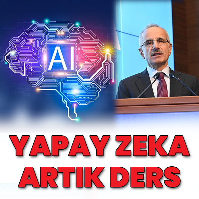 Yapay zeka artık ders