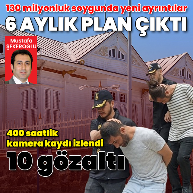 130 milyon TL'lik yalı soygununun ardından 6 aylık plan çıktı