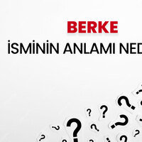Berke isminin anlamı nedir?