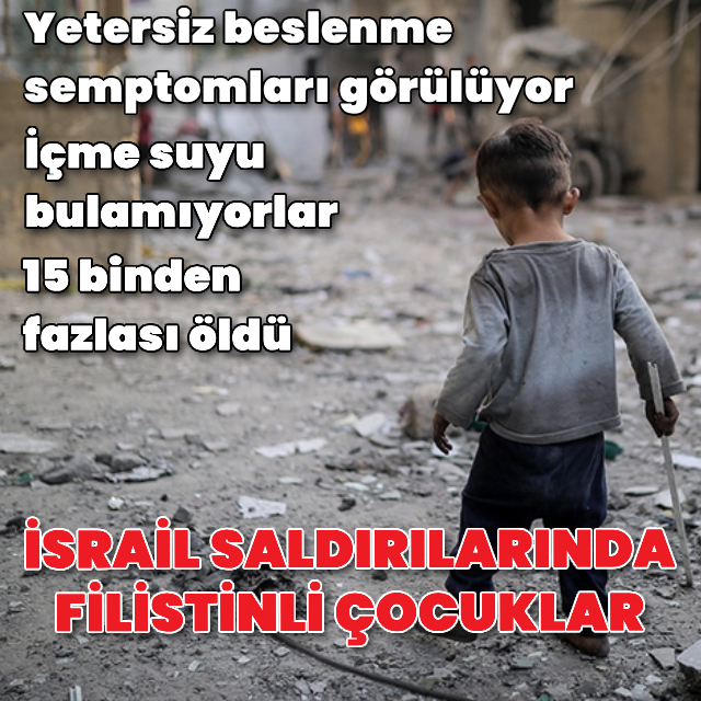 İsrail saldırılarında kaç çocuk öldü?