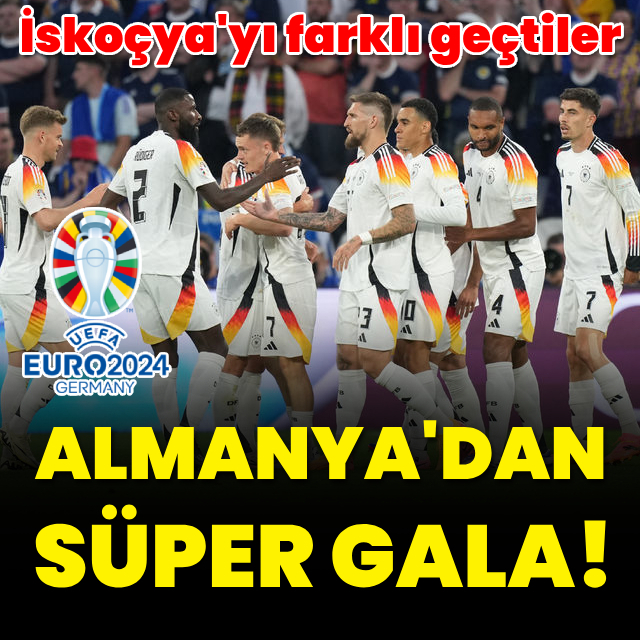 Almanya'dan süper gala!